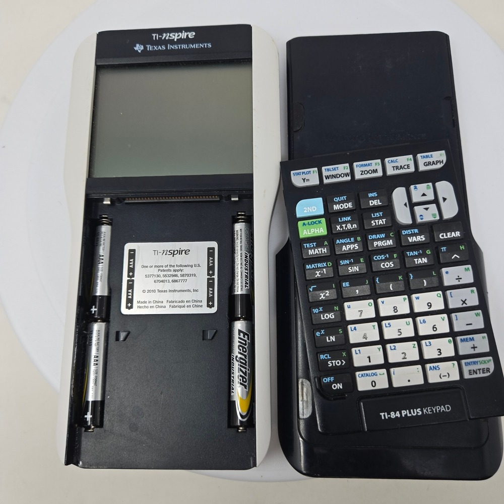 Texas Instruments TI-Nspire Graphing Calculator with TI-84 Plus Keypad & Cover - Picture 4 of 5